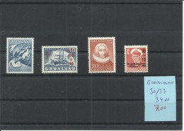 GROENLANDIA   YVERT 30/33  MNH  ** - Unused Stamps