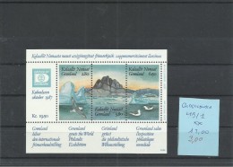 GROENLANDIA H/B 1  MNH  ** - Blocs