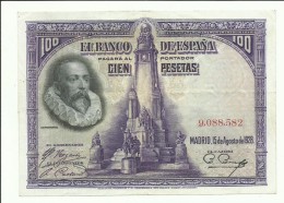 BILLETE 100 PESETAS - 100 Pesetas