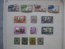 Timbres Nouvelle-Calédonie 1909 - 1939 YT N° 61, 88, 90, 114, 139, 140, 143, 144, 150, 152, 157 ...  & - Gebruikt