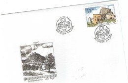 Year 2016 - Castle Buchlov, FDC, Folk Song From Buchlov Wind Blows - FDC