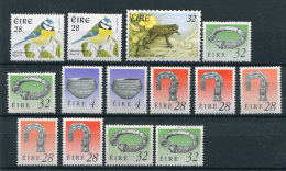 Ireland - Selection Of 14 Definitives - Collections, Lots & Series