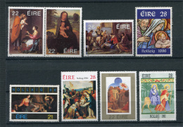 Ireland - Selection Of 8 Stamps - Colecciones & Series