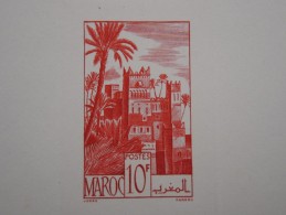 MAROC – Epreuve Avant Indépendance – Détaillons Collection – A Voir – Lot N° 12678 - Otros & Sin Clasificación