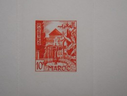 MAROC – Epreuve Avant Indépendance – Détaillons Collection – A Voir – Lot N° 12702 - Altri & Non Classificati