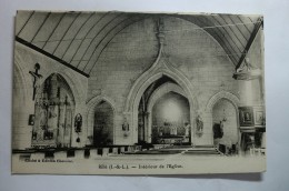 D 37 - Rillé - Intérieur De L'église - Semblançay