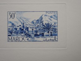 MAROC – Epreuve Avant Indépendance – Détaillons Collection – A Voir – Lot N° 12717 - Altri & Non Classificati