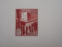 MAROC – Epreuve Avant Indépendance – Détaillons Collection – A Voir – Lot N° 12719 - Altri & Non Classificati