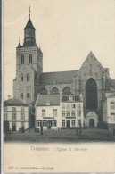 Tirlemont    L'Eglise  St.  Germain  -  1900   Naar  Bruxelles - Tienen
