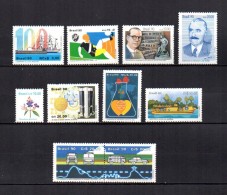 Brasil 1990 .- Y&T  Nº   1953 - 1954 - 1955 - 1956 - 1957 - 1958 - 1959 - 1960- 1962A - Used Stamps