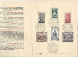 Luxembourg : 300/ 305 Sur Souvenir - Cartas & Documentos