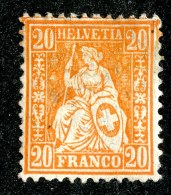 10398  Switzerland 1881  Zumstein #48 *  Michel #40  - Offers Welcome! - Nuovi