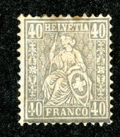 10408  Switzerland 1881  Zumstein #50 *  Michel #42  - Offers Welcome! - Nuovi