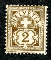 10423  Switzerland 1882  Zumstein #58A (*)  Michel #50Xc ( Cat. 40.€ ) - Offers Welcome! - Nuevos