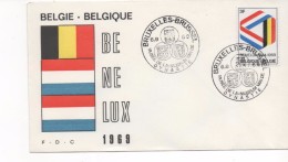 2995  FDC Belgica Bruxelles, Brussel 1969 , Museee De La Museum Va De Dynastie - 1961-1970