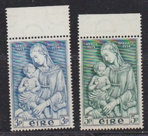 Ireland 1954 Marian Year 2v (+margin) ** Mnh (29012) - Neufs