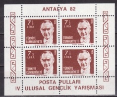 Turquie 1982 - Bloc Yv.no.24 Neuf** - Hojas Bloque