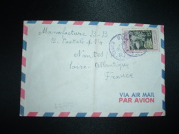 LETTRE PAR AVION Pour FRANCE TP AOF BANANE 20F OBL. 5-?-1959 BOUA.. COTE D'IVOIRE - Briefe U. Dokumente