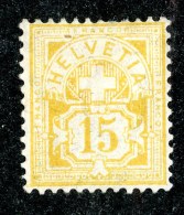 10461  Switzerland 1882  Zumstein #63A *  Michel #56X ( Cat. 150.€ ) - Offers Welcome! - Unused Stamps