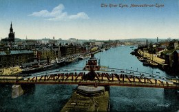 TYNE And WEAR - NEWCASTLE -  THE RIVER TYNE  T358 - Newcastle-upon-Tyne