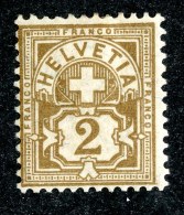 10480  Switzerland 1894  Zumstein #58B *  Michel #50Y ( Cat. 3.€ ) - Offers Welcome! - Nuevos