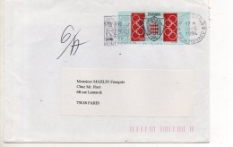 MONACO ENVELOPPE DU 18 MAI 1994 DE MONTE CARLO POUR PARIS - Lettres & Documents