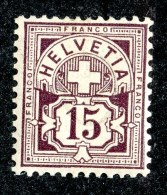 10557  Switzerland 1894  Zumstein #64B  *  Michel #57Y ( Cat. 70.€ ) - Offers Welcome! - Nuevos