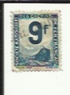 Timbres Colis Postaux (Emis Par La S N C F) De 9 Frs En 1946 - Other & Unclassified