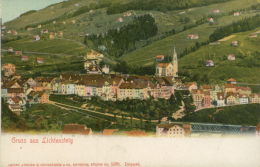 CH LICHTENSTEIG / Gruss Aus Lichtensteig, Vue Panoramique / CARTE COULEUR - Lichtensteig