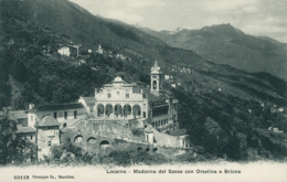 CH LOCARNO / Madonna Del Sasso Con Orselina E Brione / - Brione Sopra Minusio