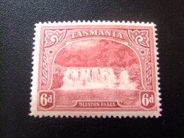 TASMANIA TASMANIE 1900 CHUTES Du DILSTON Yvert Nº 66 * MN - Gebraucht