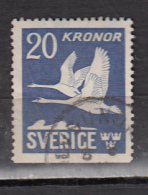SUEDE ° 1956 YT N° AVION 7 A - Used Stamps