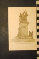 CP 02 LAON - Monument Des Instituteurs (Collection F. Barnaud, Laon, 18), Dos Simple 1902 - Laon