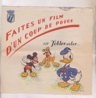 REVUE CHOCOLAT TOBLER  POUR COLLAGE VIGNETTES DISNEY - Disney