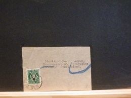 58/737A  FRAGMENT DE BANDE DE JOURNAUX POUR ALLEMAGNE - Storia Postale