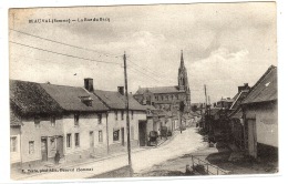 BEAUVAL (80) - La Rue Du Bacq - Ed. E. Testu, Beauval - Beauval