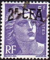 Réunion Obl. N° 292 - Marianne De Gandon 2/5 F. Violet - Used Stamps