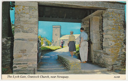 The Lych Gate, Crantock Church, Newquay, Cornwall. Unposted - Newquay