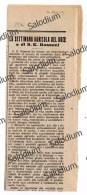 1936 Articolo - Settimana Agricola Del DUCE - Agricoltura 2 Guerra Mondiale 2gm  - Da Pubblicazione Originale D´epoca - Otros & Sin Clasificación
