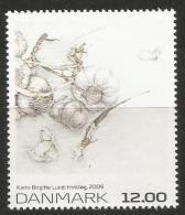 2009, Dänemark 1543, Kunst (II). Knoblauch; Zeichnung Von Karin Brigitte Lund, MNH ** - Unused Stamps
