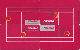 O 1190 A 1193 PUZZLE DE 4 TARJETA DE ALEMANIA DE COMPAQ (TENIS) TENNIS - O-Reeksen : Klantenreeksen