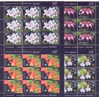 2016. Belarus, RCC, Central Botanical Garden, Orchids, 4 Sheetlets, Mint/** - Belarus