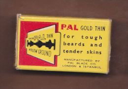 AC -  PAL # 2 BLADES SHAVING RAZOR BLADES 5 BLADES IN UNOPENED BOX - Razor Blades