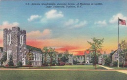 Science Quadrangle Showing School Of Medicne Duke University Durham North Carolina Curteich - Durham