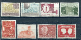 Denmark - A Selection Of 8 Stamps - Lotes & Colecciones