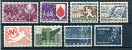 Denmark - A Selection Of 8 Stamps - Collezioni