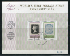 Norway 1990 - Stamp Jubilee - 1 Block - Blokken & Velletjes