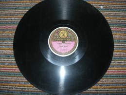 MAREK WEBER) RARISSIME    SIGNATURE GRAVEE "MAREK WEBER" SUR LA CIRE CENTRALE-PARLOPHON  2 TITRES -PRESSE ALLEMAGNE - 78 Rpm - Schellackplatten