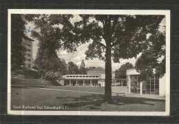 377v * STAATLICHES KURHOTEL * BAD SCHWALBACH * IM TAUNUS * 1938  *!! - Bad Schwalbach