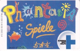 O 2003 TARJETA DE ALEMANIA DE UN PEZ (FISH) PHANTASIA SPIELE - O-Serie : Serie Clienti Esclusi Dal Servizio Delle Collezioni